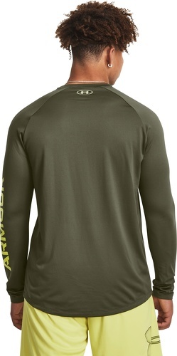 UNDER ARMOUR-Maillot manches longues Under Armour Tech Print Fill-4