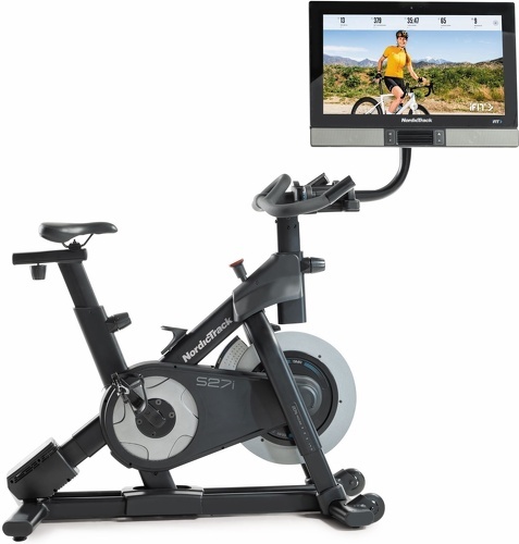 NORDICTRACK-Vélo d'appartement Commercial S27i connecté iFIT / Écran tactile 27"-1