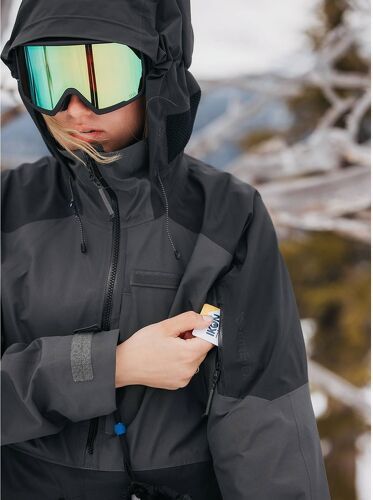 BURTON-Veste De Ski / Snow Burton Carbonate Gore-tex 2l Anorak Magnet / Summit Gray Femme-3
