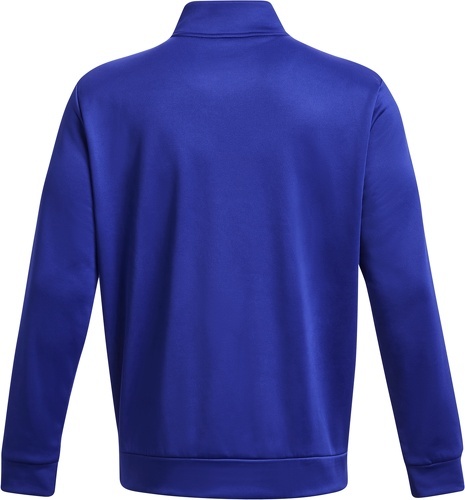 UNDER ARMOUR-Sweat Bleu Homme Under Armour Armour Fleece 1/4-1