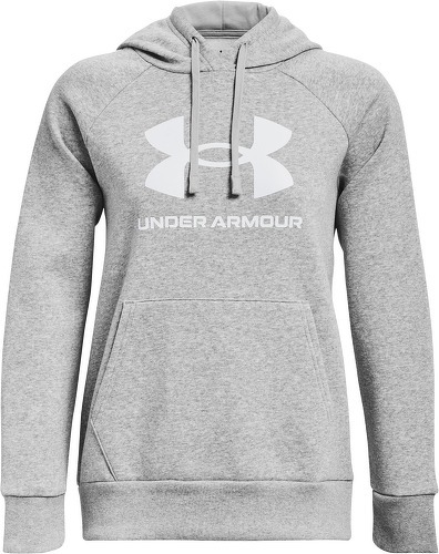 UNDER ARMOUR-Sweatshirt à capuche femme Under Armour Rival Fleece Big Logo-image-1
