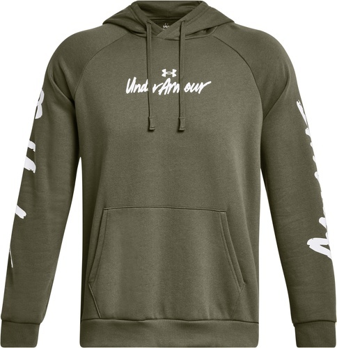 UNDER ARMOUR-Sweatshirt à capuche Under Armour Rival Fleece Graphic-image-1