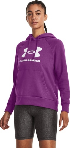 UNDER ARMOUR-SWEAT À CAPUCHE UNDER ARMOUR FEMME VIOLET-2