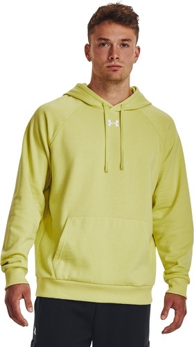 UNDER ARMOUR-UA Rival Fleece Hoodie-YLW-2