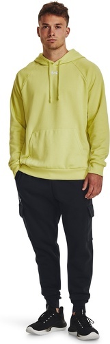 UNDER ARMOUR-UA Rival Fleece Hoodie-YLW-3