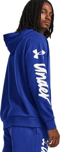 UNDER ARMOUR-Sweatshirt à capuche Under Armour Rival Fleece Graphic-4