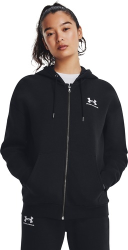 UNDER ARMOUR-Sweatshirt à capuche zippé femme Under Armour Essential Fleece-2