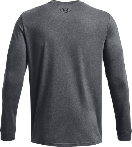 UNDER ARMOUR-T-shirt manches longues Under Armour Sportstyle Left Chest gris-1
