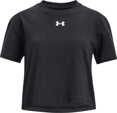 UNDER ARMOUR-T-shirt crop fille Under Armour Sportstyle Logo-image-1