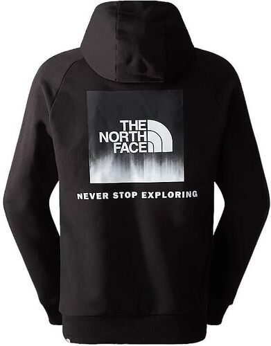 THE NORTH FACE-Pull Raglan Red Box Black/Black Dip Dye Print-1