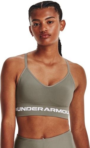 UNDER ARMOUR-Brassière à maintien léger femme Under Armour Seamless Long-1