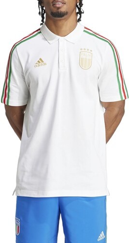 adidas Performance-Polo 3 bandes Italie DNA-0