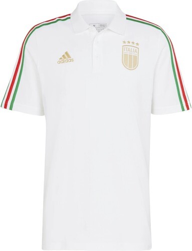 adidas Performance-Polo 3 bandes Italie DNA-3