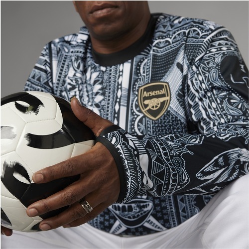 adidas Performance-Haut d'échauffement chaud Arsenal Ian Wright -2