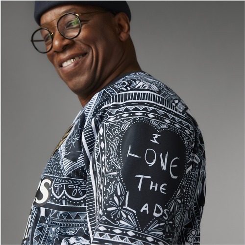 adidas Performance-Haut d'échauffement chaud Arsenal Ian Wright -3