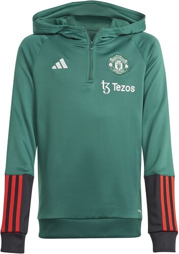 adidas Performance-Sweatshirt à capuche enfant Manchester United 2023/24-image-1