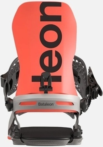 BATALEON-BATALEON Fixations de snowboard BLASTER AW - Neon Red / Glacier Grey-3