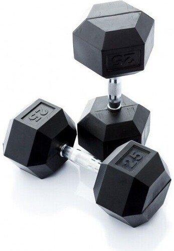 Muscle Power-Muscle Power Hexa Dumbbell - Per Stuk - 27.5 kg-0