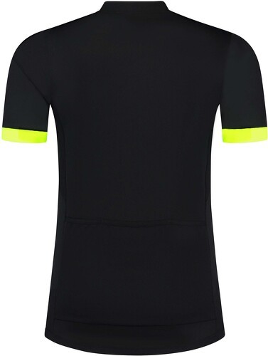 Rogelli-Maillot Manches Courtes Velo Core Kids - Enfant - Noir/Fluor-1