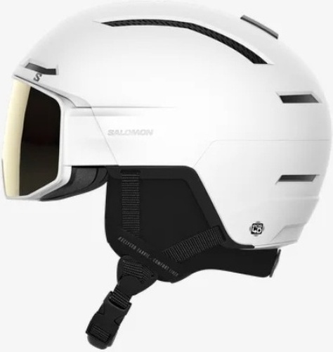 SALOMON-SALOMON Casque de ski DRIVER PRO SIGMA PLUS - WHITE/SOL-3