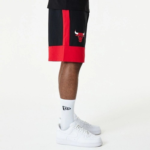 NEW ERA-Short NBA Chicago Bulls New Era Colour Block Noir pour homme-4