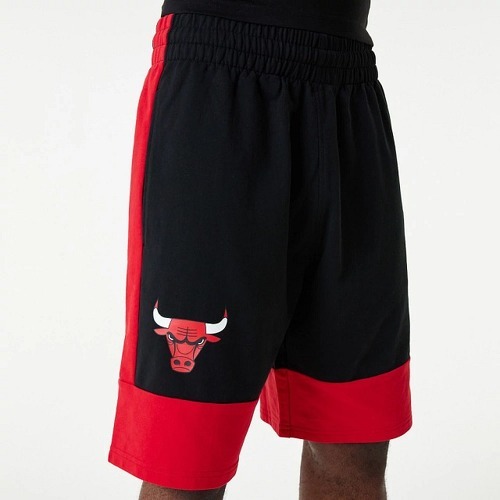 NEW ERA-Short NBA Chicago Bulls New Era Colour Block Noir pour homme-2