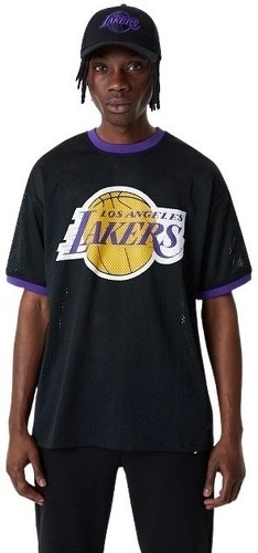 NEW ERA-T Shirt Nba Los Angeles Lakers New Era Team Logo Mesh-0