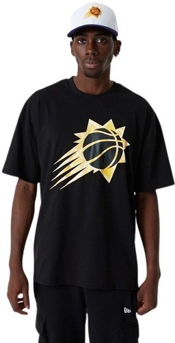 NEW ERA-T-shirt NBA Phoenix Suns New Era Infill Logo Oversize Noir-image-1