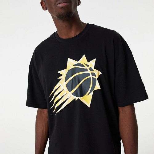 NEW ERA-T-shirt NBA Phoenix Suns New Era Infill Logo Oversize Noir-4