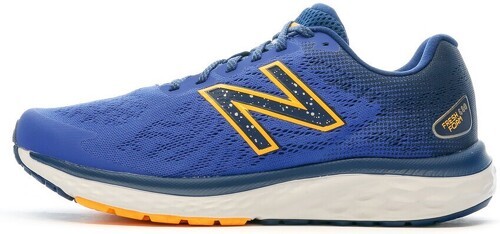 NEW BALANCE-Chaussures de Running Bleu/Orange Homme New Balance 680v7-image-1