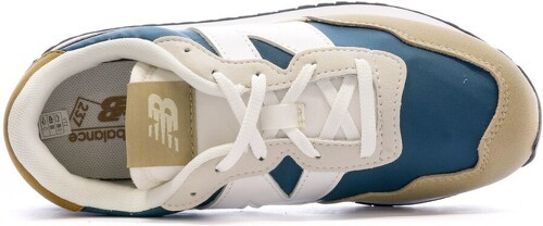 NEW BALANCE-GS237 Baskets Bleu Canard/Marron Femme New Balance-3