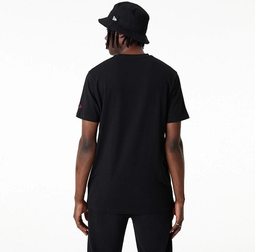 NEW ERA-T-shirt NBA Miami Heat New Era Sky Print Noir pour Homme-1