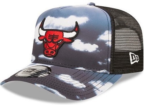 NEW ERA-New Era Adjustable Trucker Cap - CLOUD Chicago Bulls-image-1