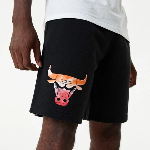 NEW ERA-Short NBA Chicago Bulls New Era Sky Print Noir pour homme-3