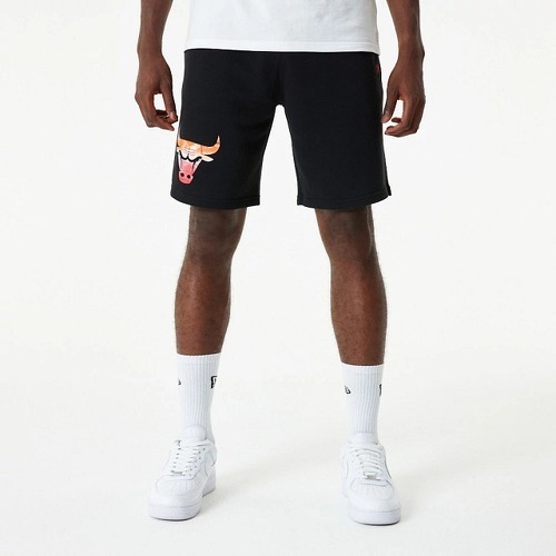 NEW ERA-Short NBA Chicago Bulls New Era Sky Print Noir pour homme-1