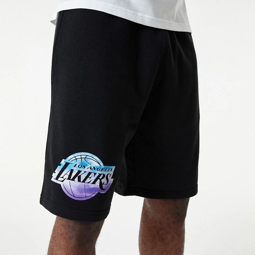 NEW ERA-Short NBA Los Angeles Lakers New Era Sky Print Noir pour homme-2