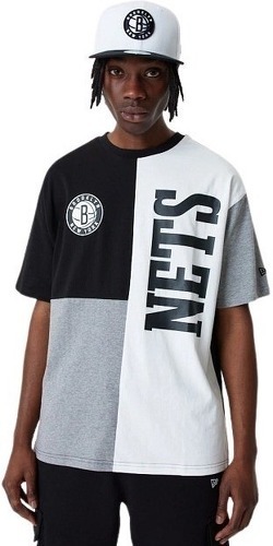 NEW ERA-T-shirt Brooklyn Nets NBA Cut And Sew-image-1