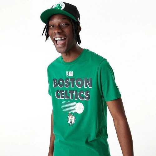NEW ERA-T-Shirt NBA Boston Celtics New Era team Graphic Vert pour Homme-4