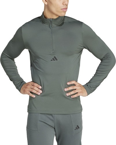 adidas Performance-giacca da Tuta zip 1/4 allenamento-2