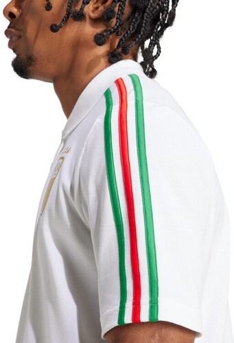 adidas Performance-Polo 3 bandes Italie DNA-4