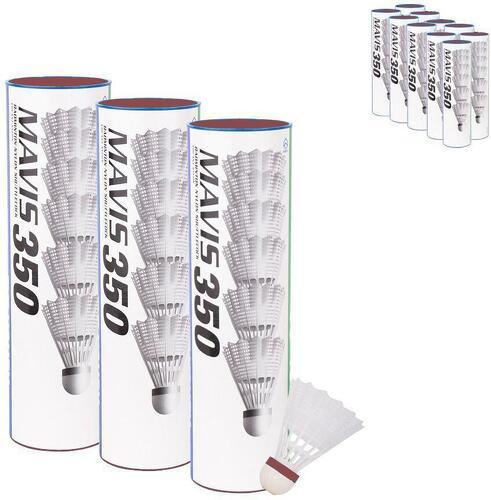 YONEX-Yonex Mavis 350 - 10 Tubes (60 Volants)-0