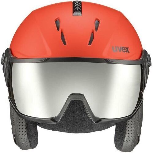 UVEX-Casque De Ski / Snow Uvex Instinct Visor Fier Red-bla M  Homme-1