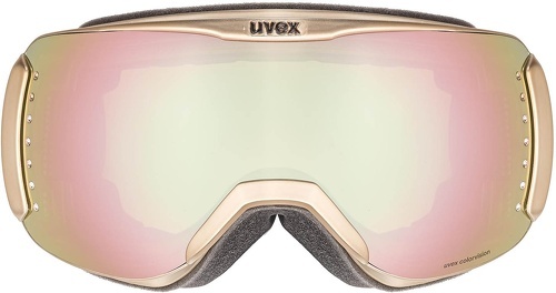 UVEX-Masque De Ski / Snow Uvex Downhill 2100 We Glamour Satin Rose Chrome Femme-1