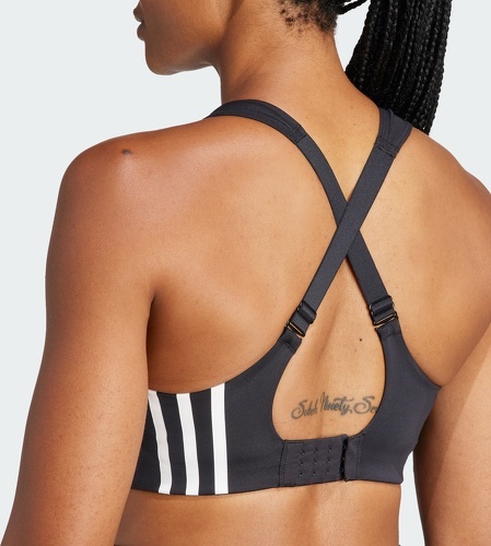 adidas Performance-Brassière de training maintien fort TLRD Impact-3