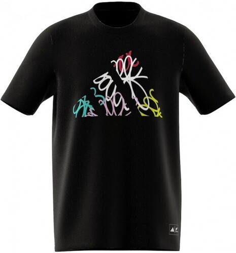 adidas Performance-T-Shirt Graphic Noir All Blacks 2023/2024-image-1