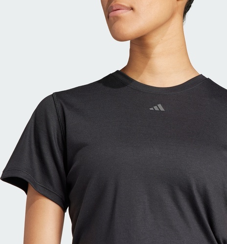 adidas Performance-T-shirt noué Yoga Studio-2