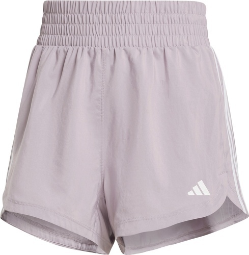 adidas Performance-Short taille haute femme adidas Pacer 3 Stripes-image-1