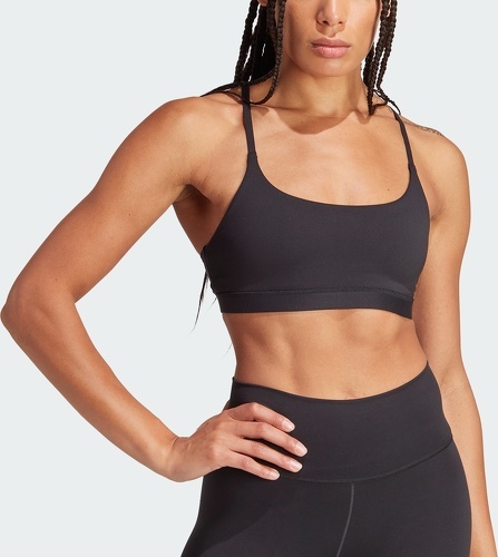 adidas Performance-Brassière maintien léger All Me -4