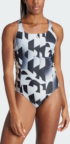 adidas Performance-Maillot de bain graphique 3 bandes-3