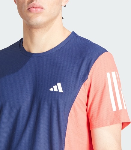 adidas Performance-T-shirt Own The Run Colorblock-2